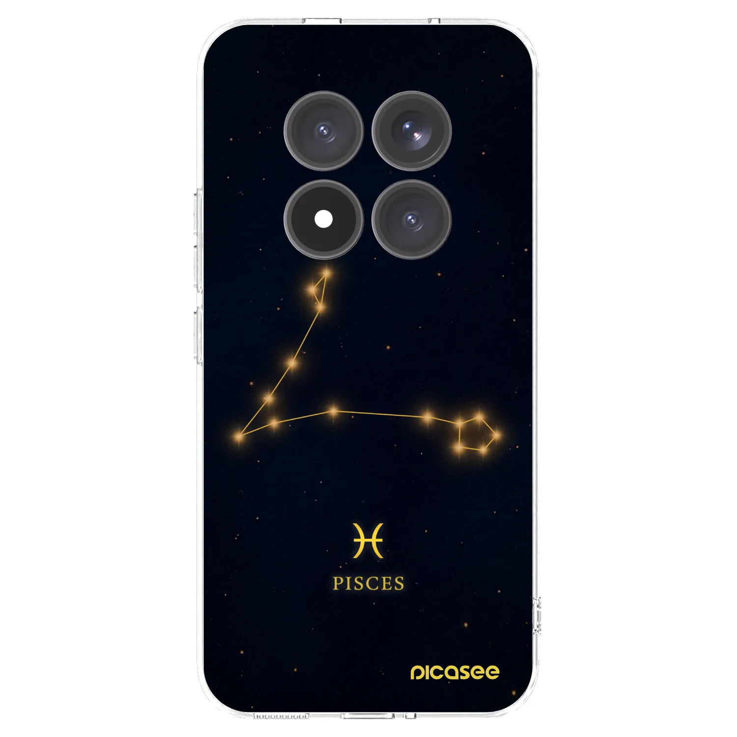 Picasee átlátszó szilikon tok az alábbi mobiltelefonokra Xiaomi Redmi Note 15 Pro+ - PISCES