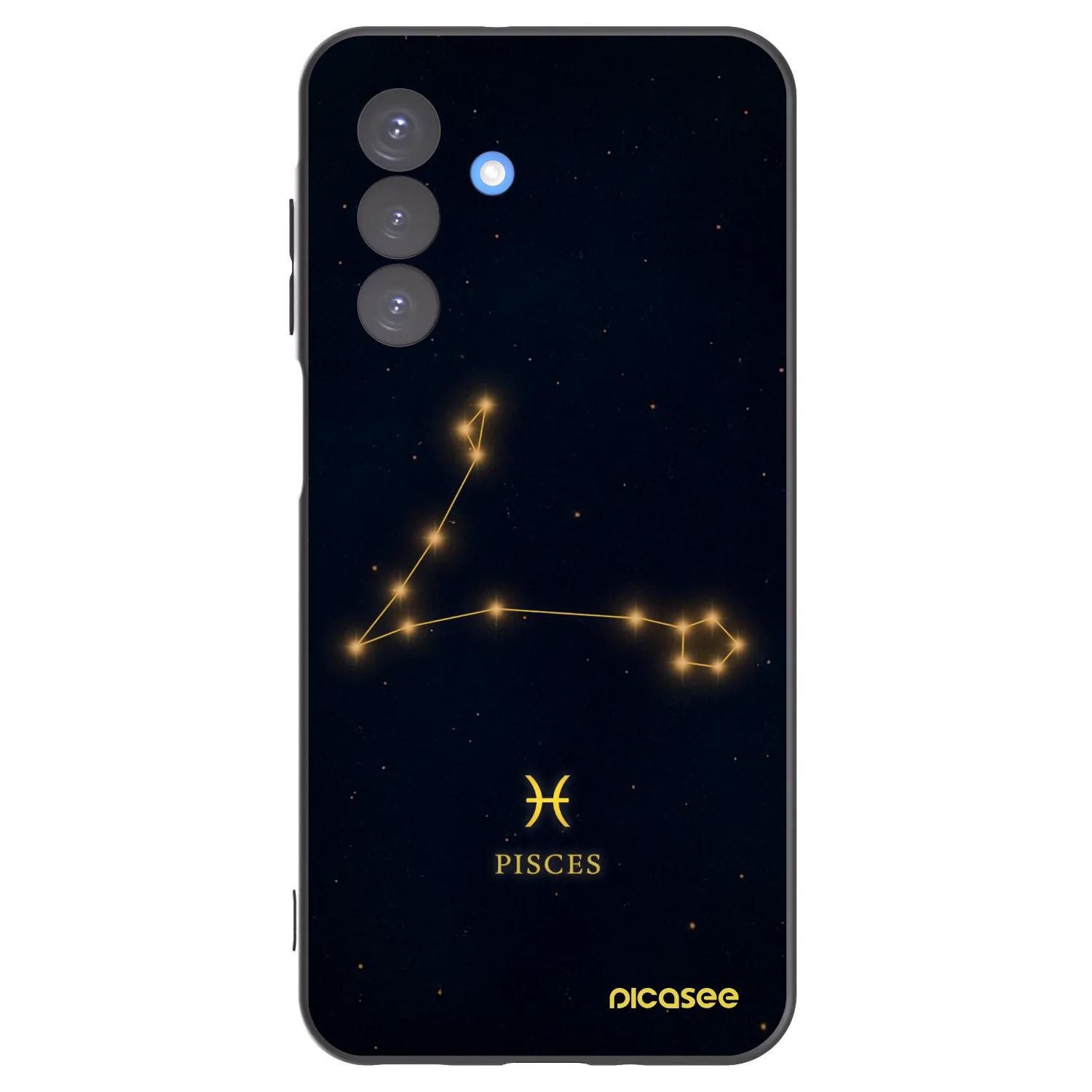 Picasee fekete szilikon tok az alábbi mobiltelefonokra Samsung Galaxy A17 5G - PISCES