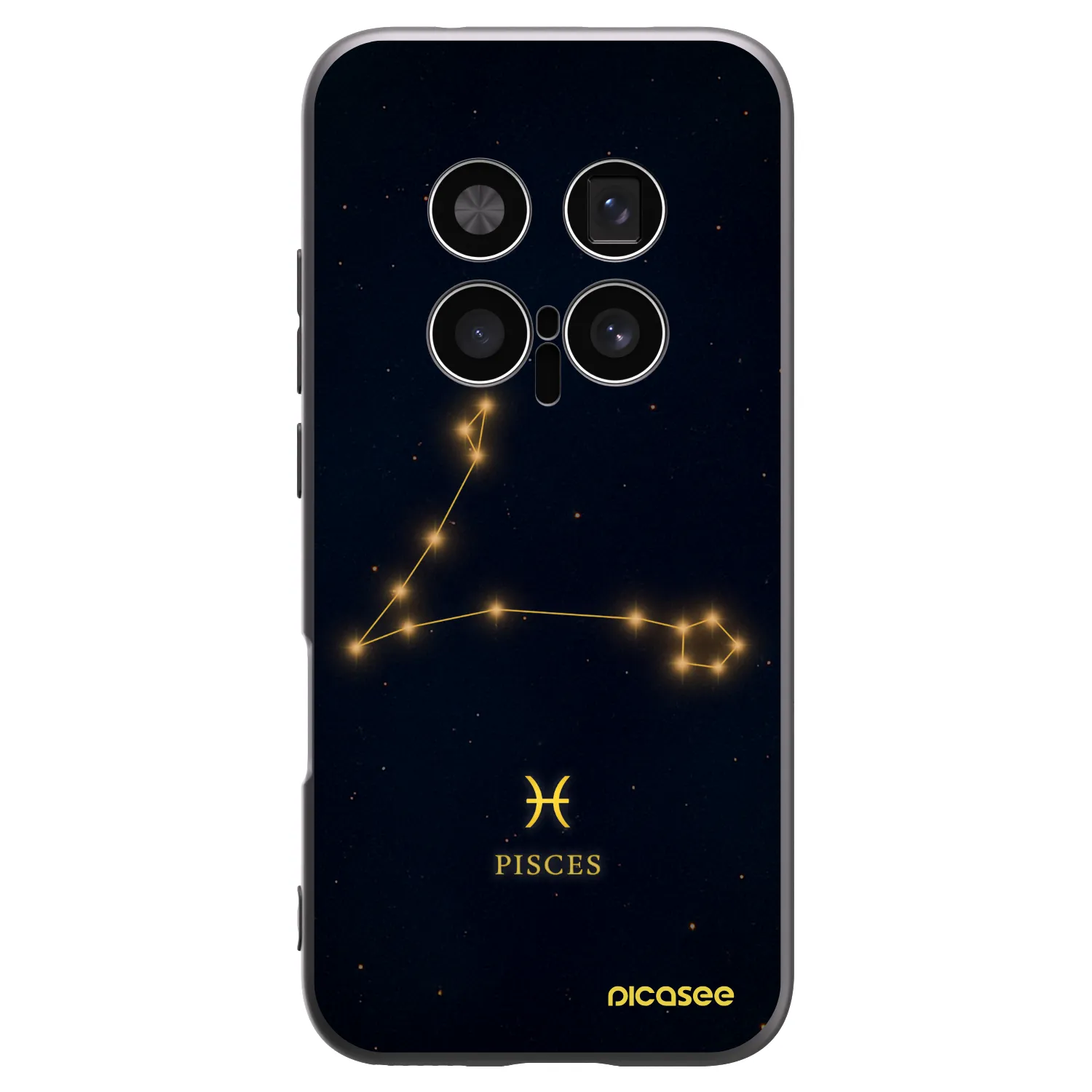 Picasee fekete szilikon tok az alábbi mobiltelefonokra Honor Magic8 Pro 5G - PISCES