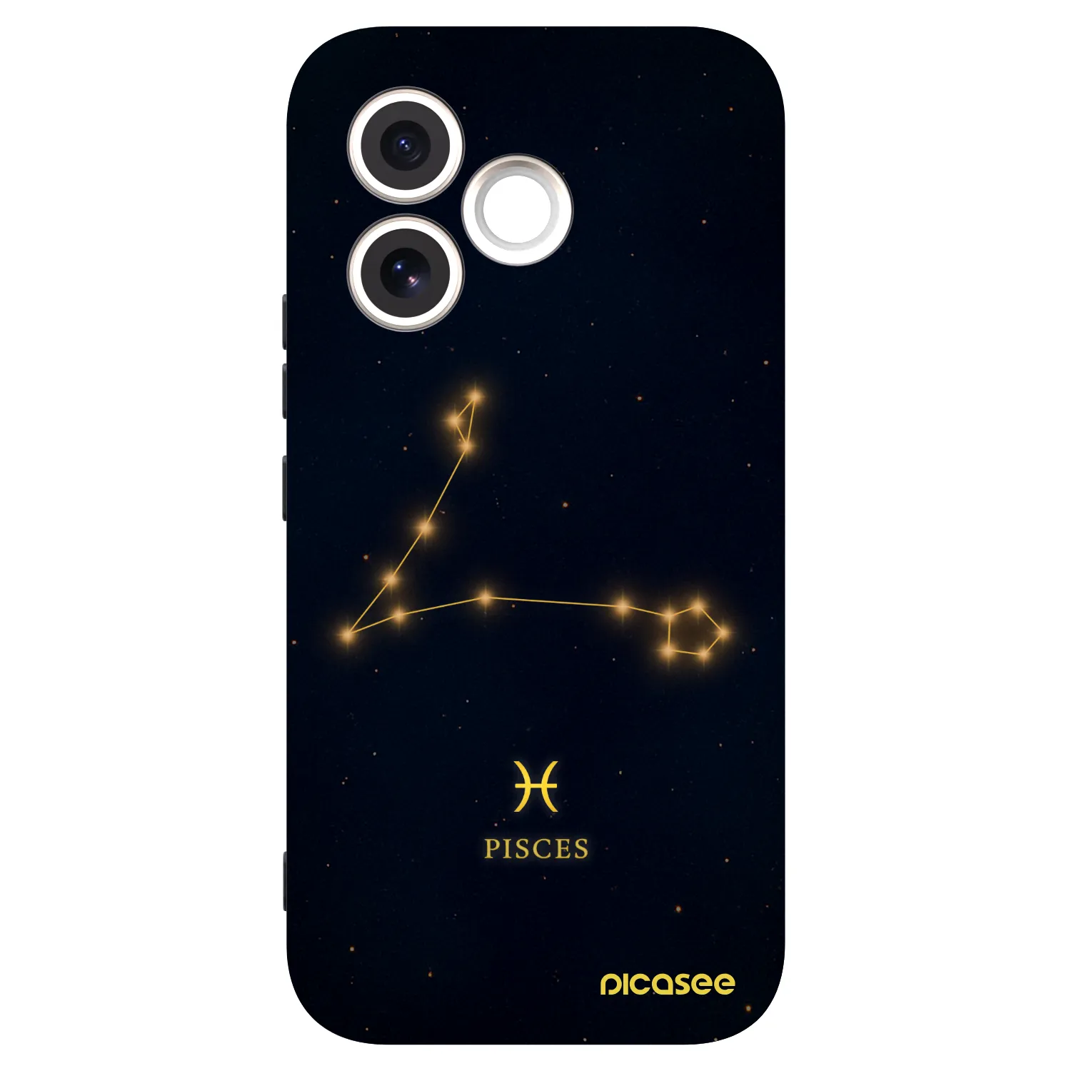 Picasee fekete szilikon tok az alábbi mobiltelefonokra Honor 600 Lite - PISCES