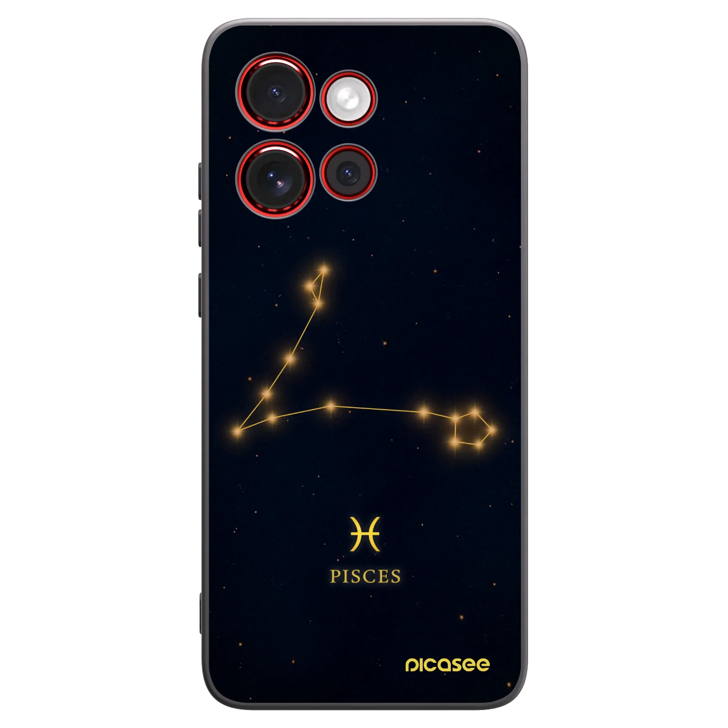 Picasee fekete szilikon tok az alábbi mobiltelefonokra Motorola Edge 60 Neo 5G - PISCES