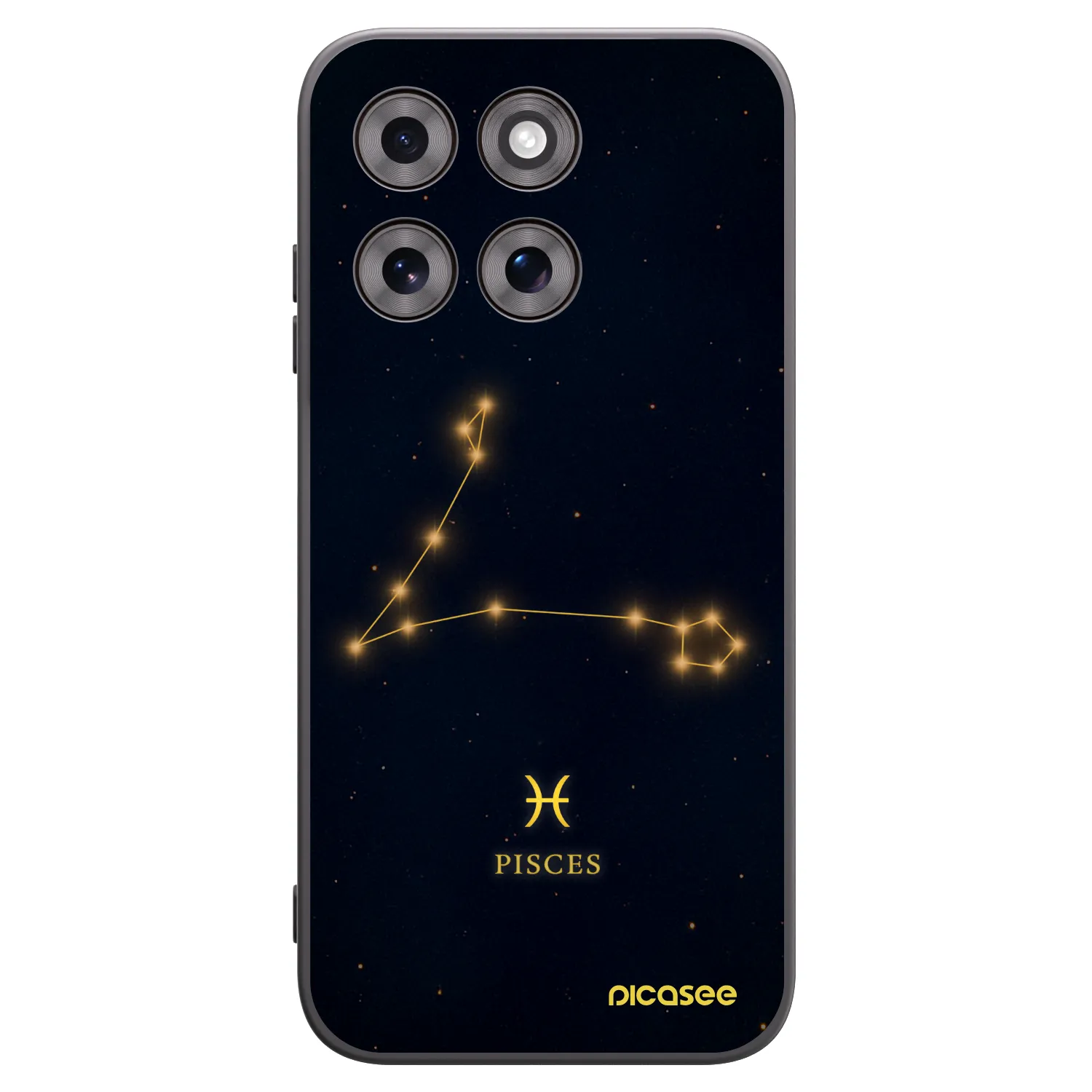 Picasee fekete szilikon tok az alábbi mobiltelefonokra Motorola Moto G77 - PISCES