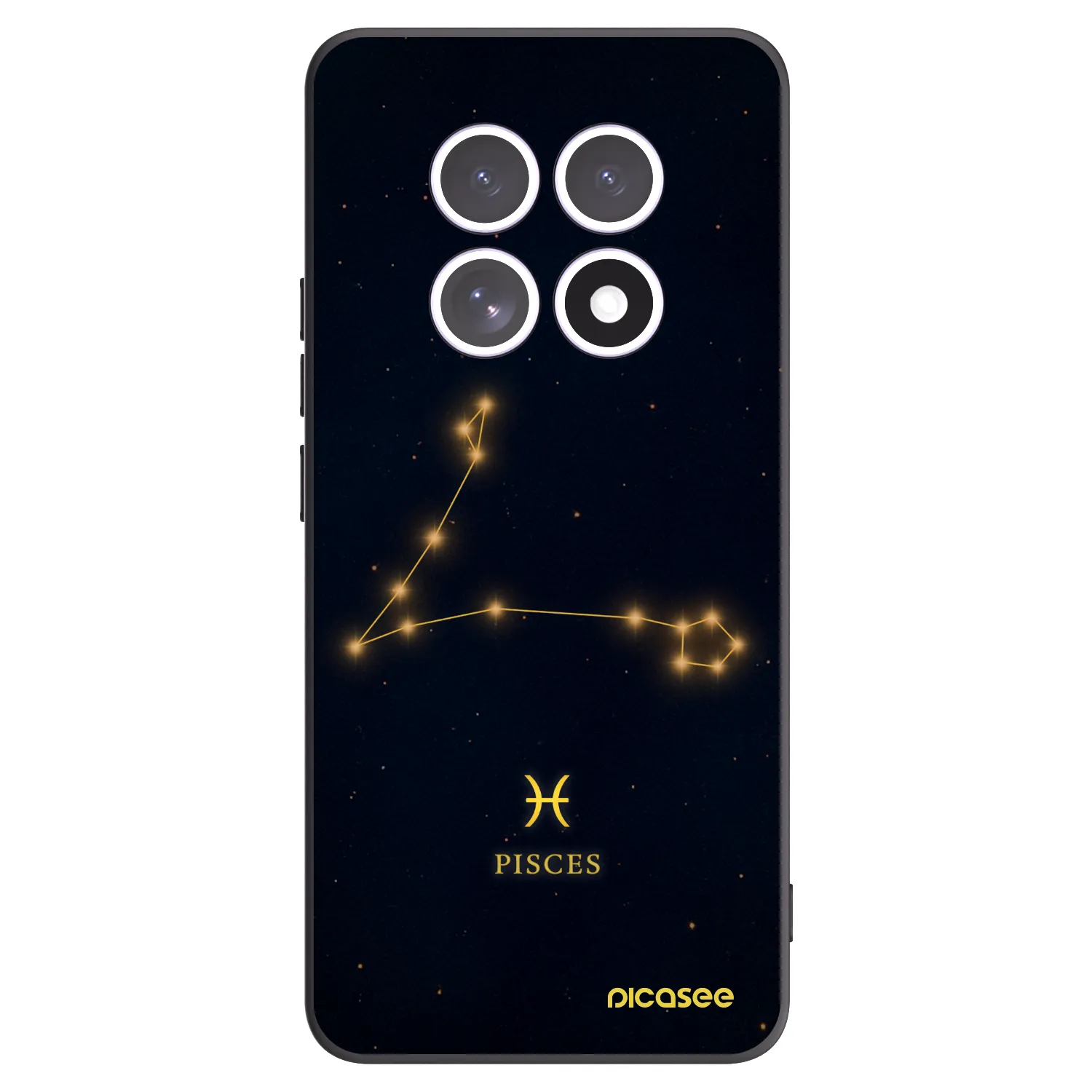 Picasee fekete szilikon tok az alábbi mobiltelefonokra Xiaomi Redmi Note 15 5G - PISCES