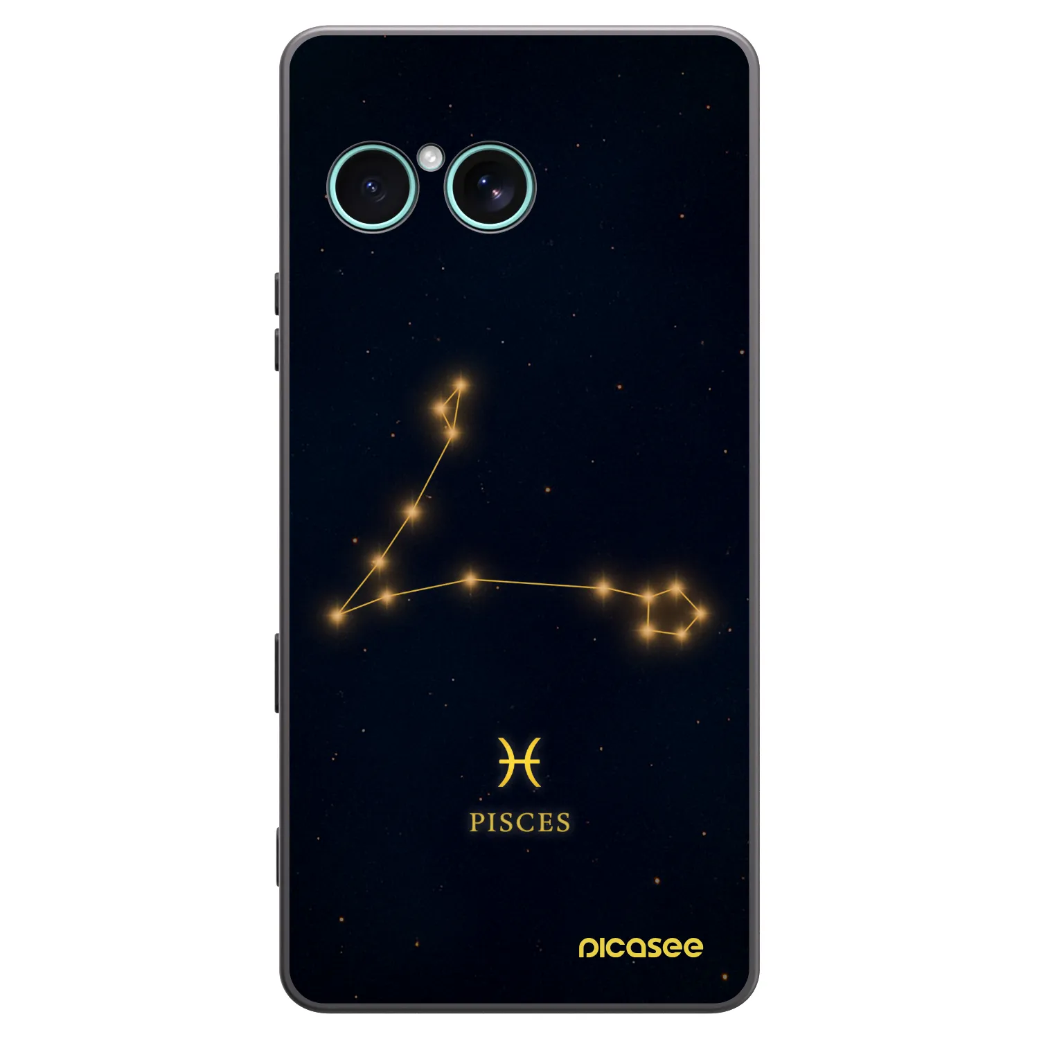 Picasee fekete szilikon tok az alábbi mobiltelefonokra Sony Xperia 10 VII - PISCES