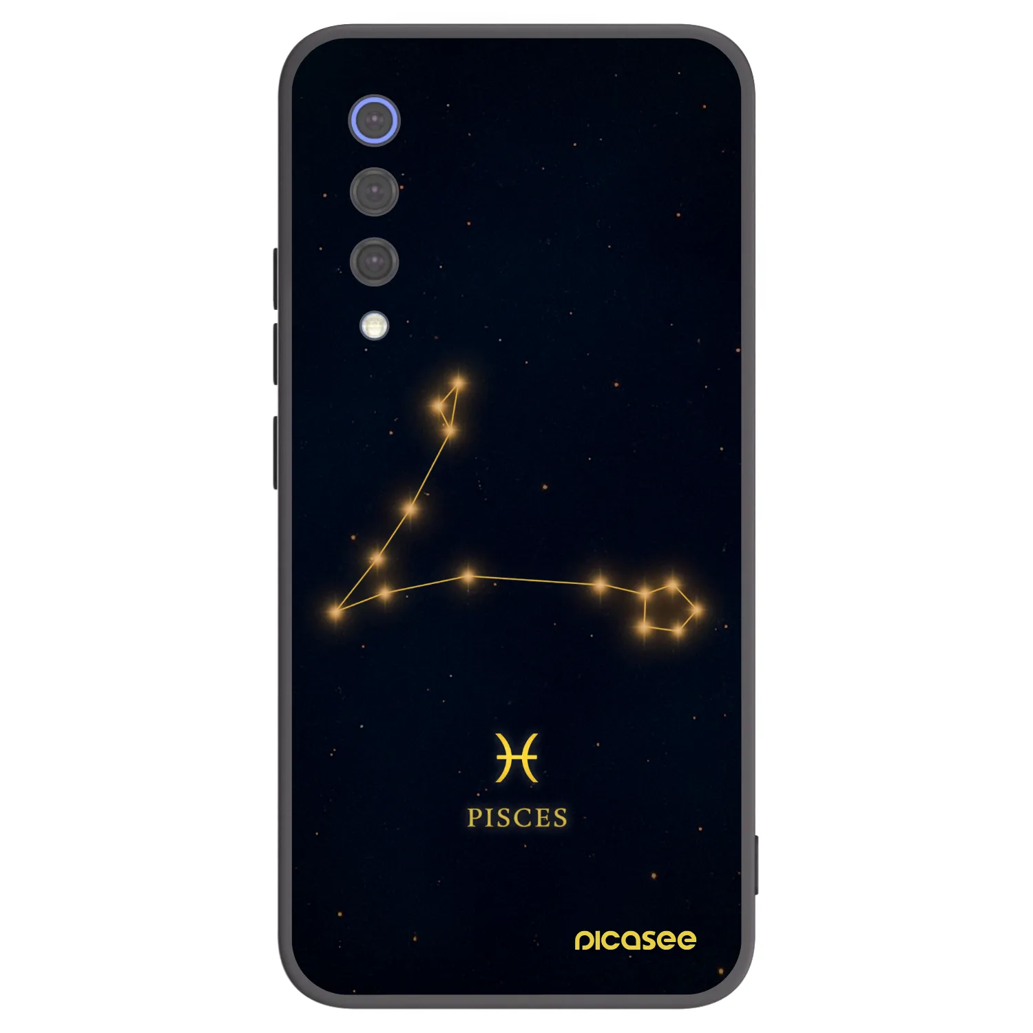 Picasee fekete szilikon tok az alábbi mobiltelefonokra Xiaomi Mi 9 SE - PISCES