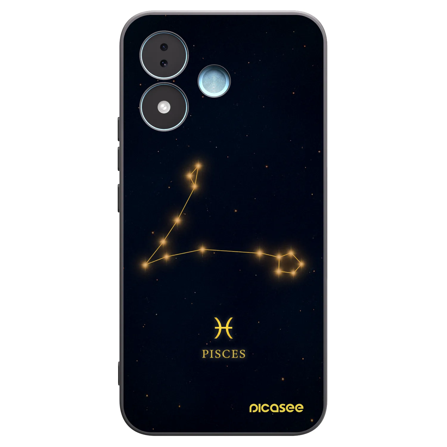 Picasee fekete szilikon tok az alábbi mobiltelefonokra Xiaomi Redmi Note 17 5G - PISCES
