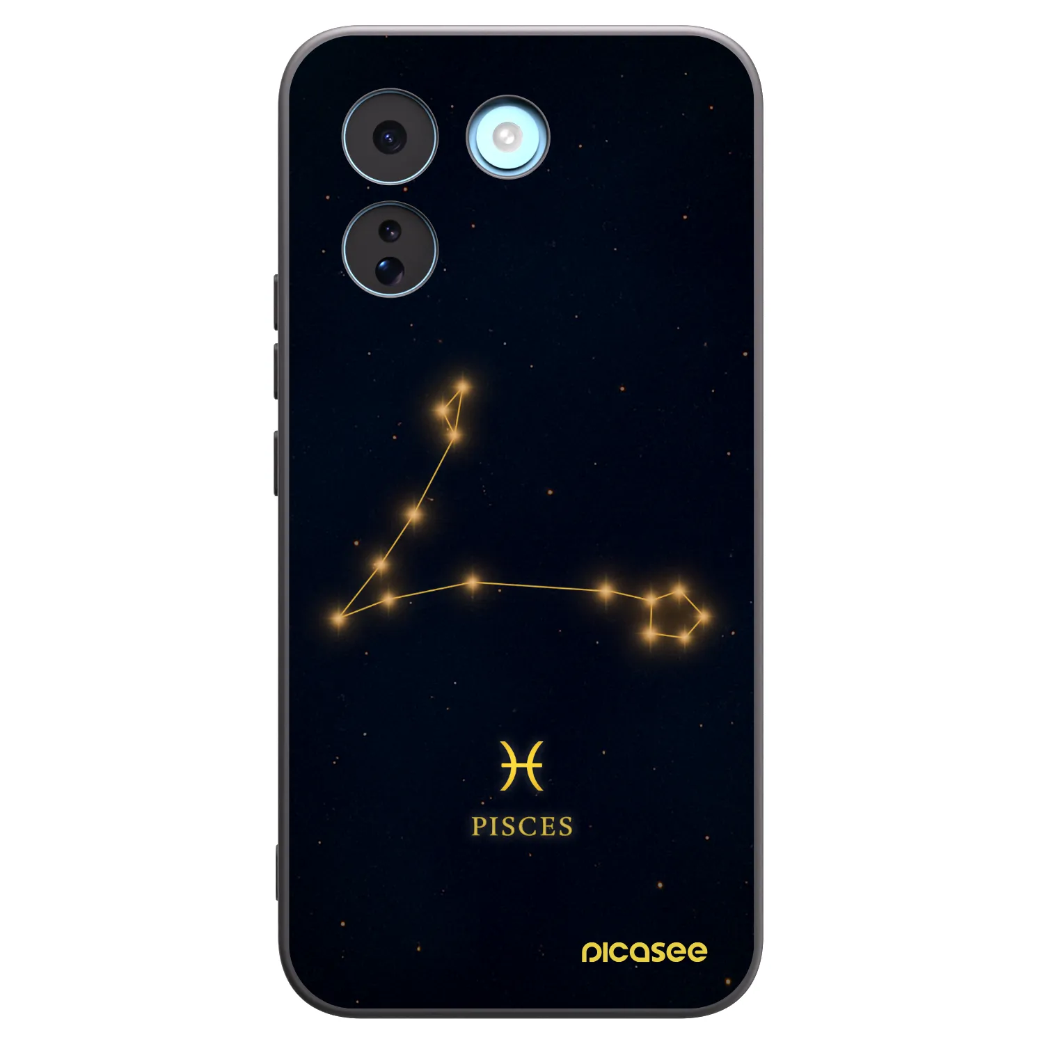 Picasee fekete szilikon tok az alábbi mobiltelefonokra Xiaomi Redmi Note 17 Pro MAX 5G - PISCES