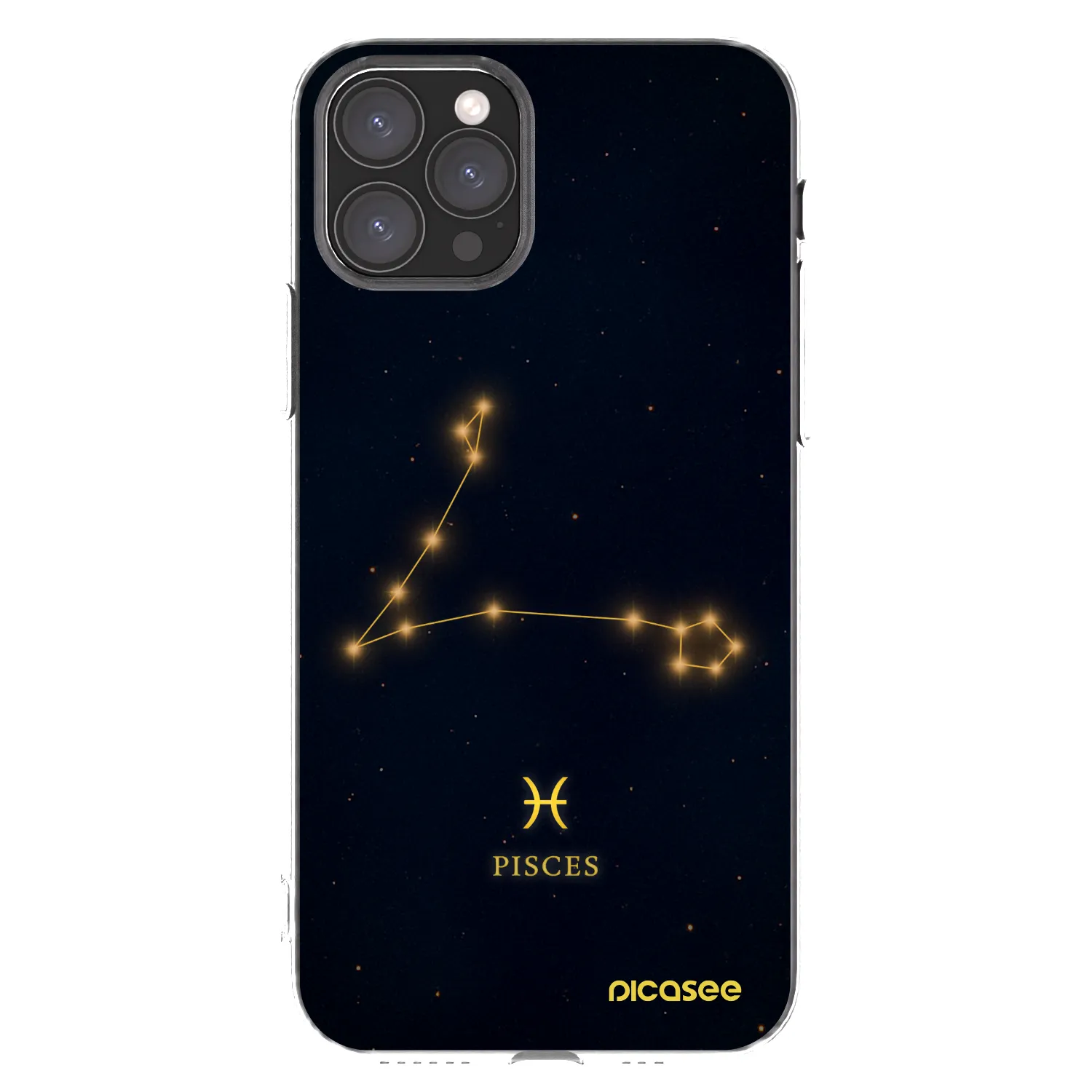 Picasee átlátszó szilikon tok az alábbi mobiltelefonokra Apple iPhone 11 Pro - PISCES