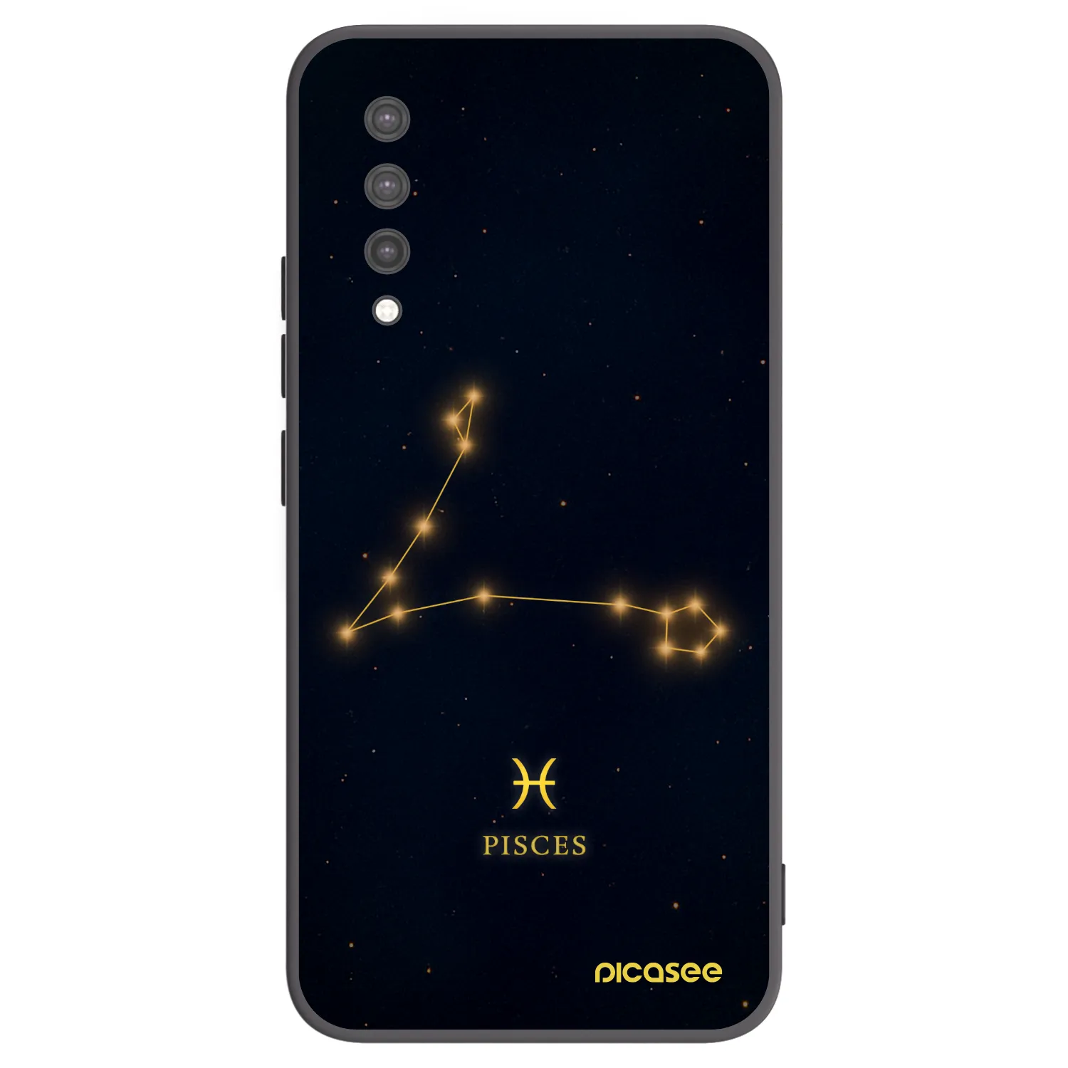 Picasee fekete szilikon tok az alábbi mobiltelefonokra Xiaomi Mi 9 Lite - PISCES
