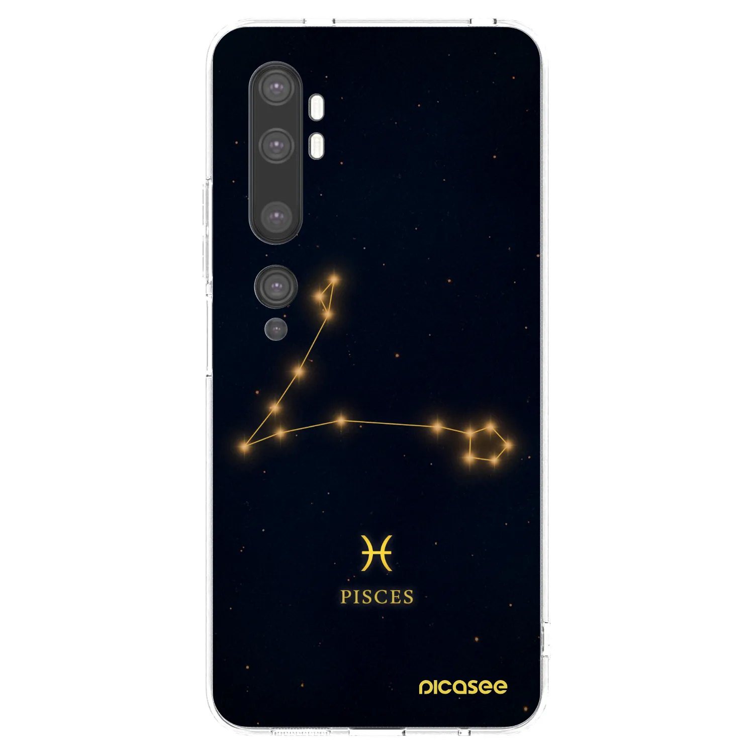 Picasee átlátszó szilikon tok az alábbi mobiltelefonokra Xiaomi Mi Note 10 (Pro) - PISCES