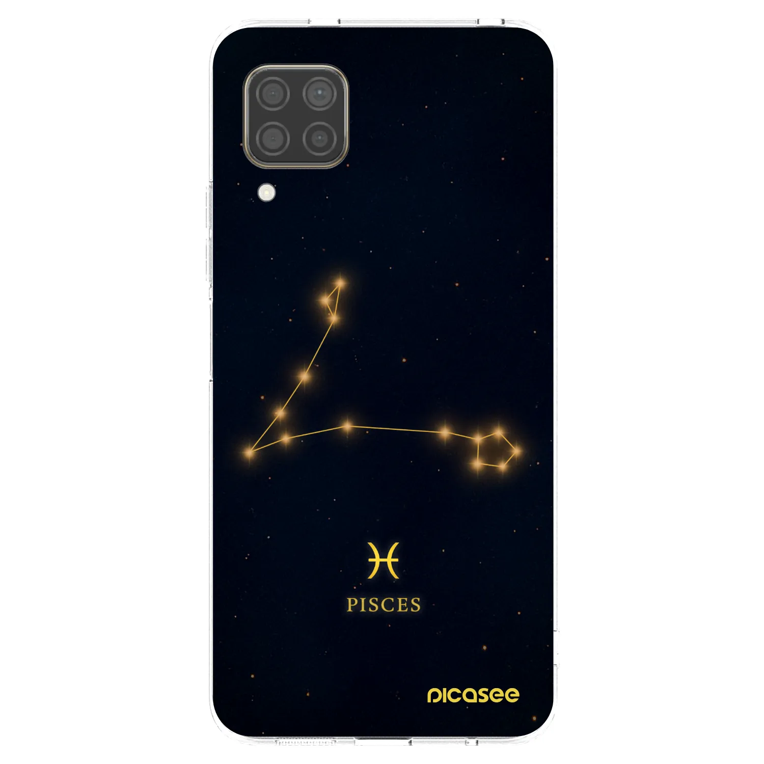 Picasee átlátszó szilikon tok az alábbi mobiltelefonokra Huawei P40 Lite - PISCES
