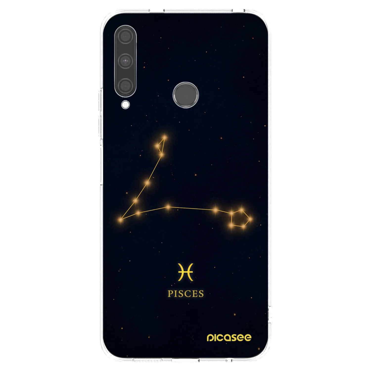 Picasee átlátszó szilikon tok az alábbi mobiltelefonokra Huawei P40 Lite E - PISCES