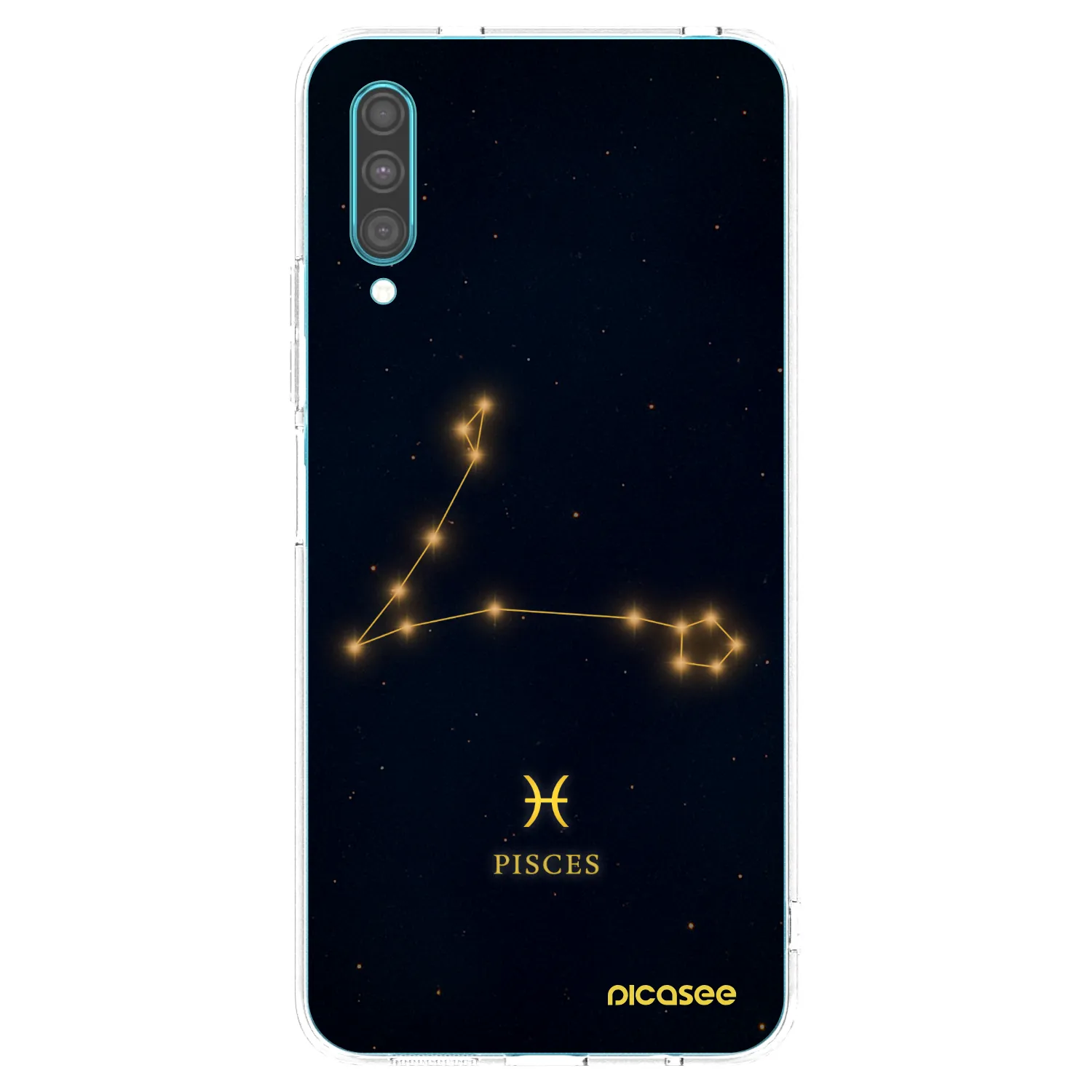 Picasee átlátszó szilikon tok az alábbi mobiltelefonokra Samsung Galaxy A30s A307F - PISCES