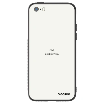 Szilikon tok erre a típusra Apple iPhone 5/5S/SE - Girl, do it for you