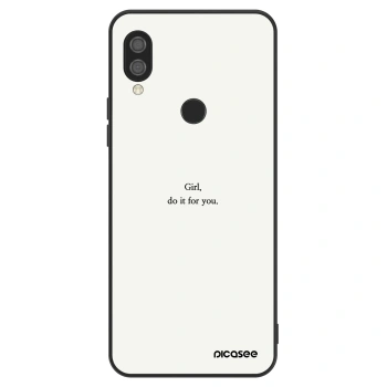 Szilikon tok erre a típusra Xiaomi Redmi 7 - Girl, do it for you