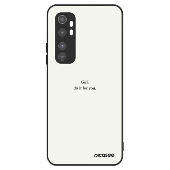 Szilikon tok erre a típusra Xiaomi Mi Note 10 Lite - Girl, do it for you