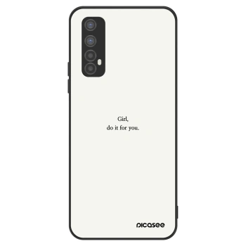Szilikon tok erre a típusra Realme 7 - Girl, do it for you