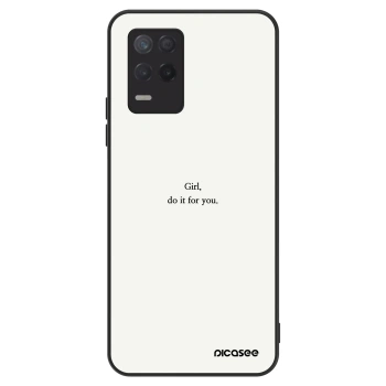 Szilikon tok erre a típusra Realme 8 5G - Girl, do it for you
