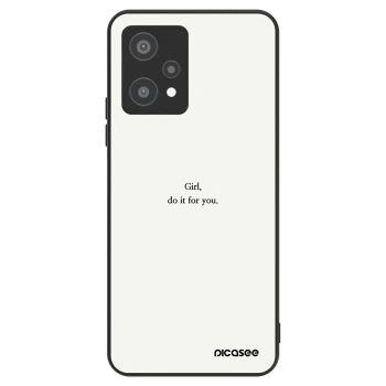 Szilikon tok erre a típusra Realme 9 Pro 5G - Girl, do it for you