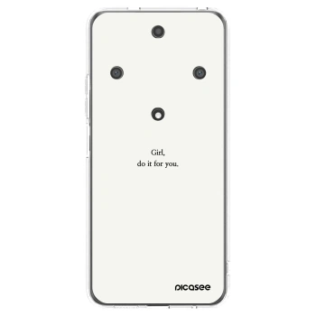 Picasee átlátszó szilikon tok az alábbi mobiltelefonokra Honor Magic5 Lite 5G - Girl, do it for you