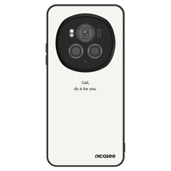 Szilikon tok erre a típusra Honor Magic6 Pro - Girl, do it for you