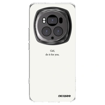 Picasee átlátszó szilikon tok az alábbi mobiltelefonokra Honor Magic6 Pro - Girl, do it for you