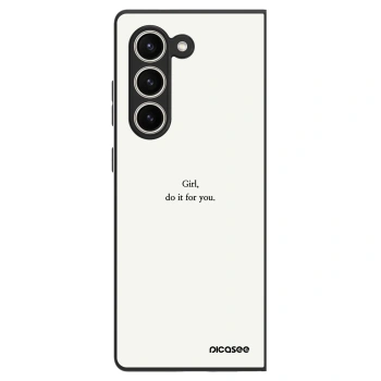 Szilikon tok erre a típusra Samsung Galaxy Z Fold5 5G - Girl, do it for you