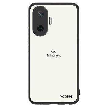 Szilikon tok erre a típusra Xiaomi Poco F7 Pro 5G - Girl, do it for you
