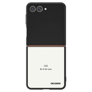 Szilikon tok erre a típusra Samsung Galaxy Z Flip7 5G - Girl, do it for you