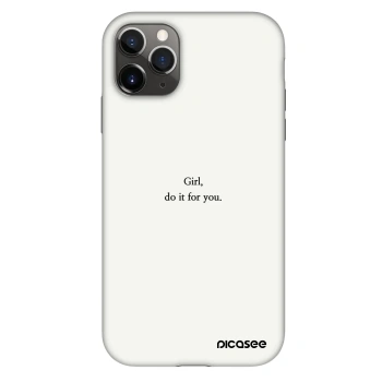 Szilikon tok erre a típusra Apple iPhone 11 Pro - Girl, do it for you