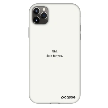 Szilikon tok erre a típusra Apple iPhone 11 Pro Max - Girl, do it for you