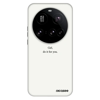 Szilikon tok erre a típusra Xiaomi 15 Ultra - Girl, do it for you