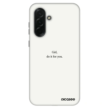 Szilikon tok erre a típusra Samsung Galaxy A36 5G - Girl, do it for you