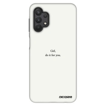 Szilikon tok erre a típusra Samsung Galaxy A32 5G A326B - Girl, do it for you