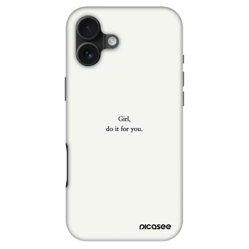 Szilikon tok erre a típusra Apple iPhone 16 Plus - Girl, do it for you