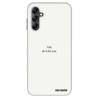 Szilikon tok erre a típusra Samsung Galaxy A16 4G - Girl, do it for you