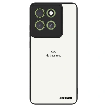 Szilikon tok erre a típusra Motorola Moto G86 Power 5G - Girl, do it for you