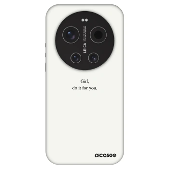 Szilikon tok erre a típusra Xiaomi 17 Ultra - Girl, do it for you