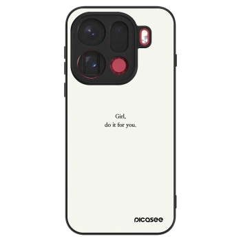 Szilikon tok erre a típusra OPPO Find X9 Pro - Girl, do it for you