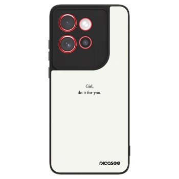 Szilikon tok erre a típusra Motorola Edge 60 Neo 5G - Girl, do it for you