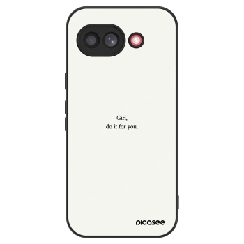 Szilikon tok erre a típusra Google Pixel 10a - Girl, do it for you