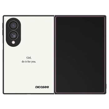 Szilikon tok erre a típusra Samsung Galaxy Z Fold8 5G - Girl, do it for you
