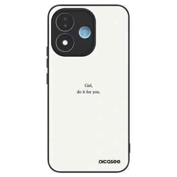 Szilikon tok erre a típusra Xiaomi Redmi Note 17 5G - Girl, do it for you