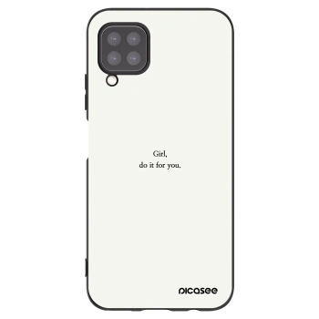 Picasee fekete szilikon tok az alábbi mobiltelefonokra Huawei P40 Lite - Girl, do it for you
