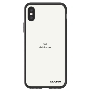 Picasee ULTIMATE CASE Apple iPhone X/XS - készülékre - Girl, do it for you