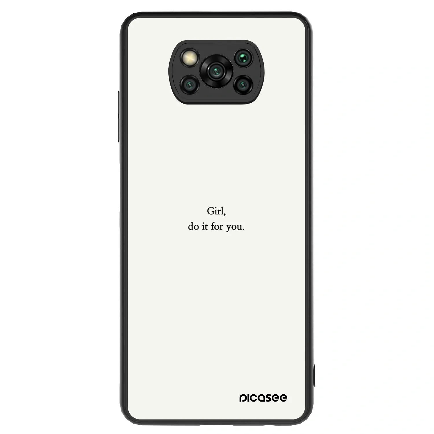 Picasee ULTIMATE CASE Xiaomi Poco X3 - készülékre - Girl, do it for you