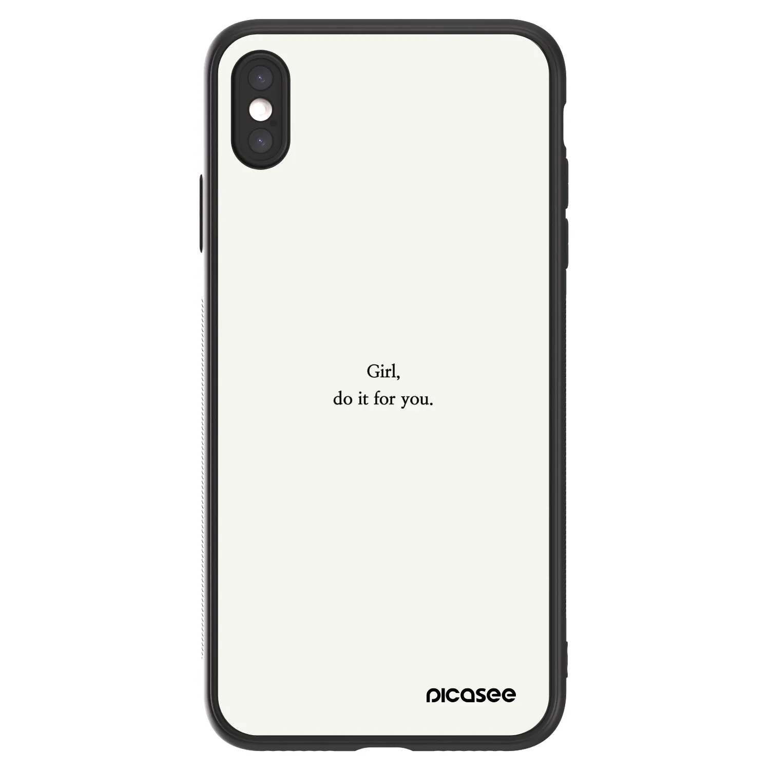 Picasee ULTIMATE CASE Apple iPhone XS Max - készülékre - Girl, do it for you