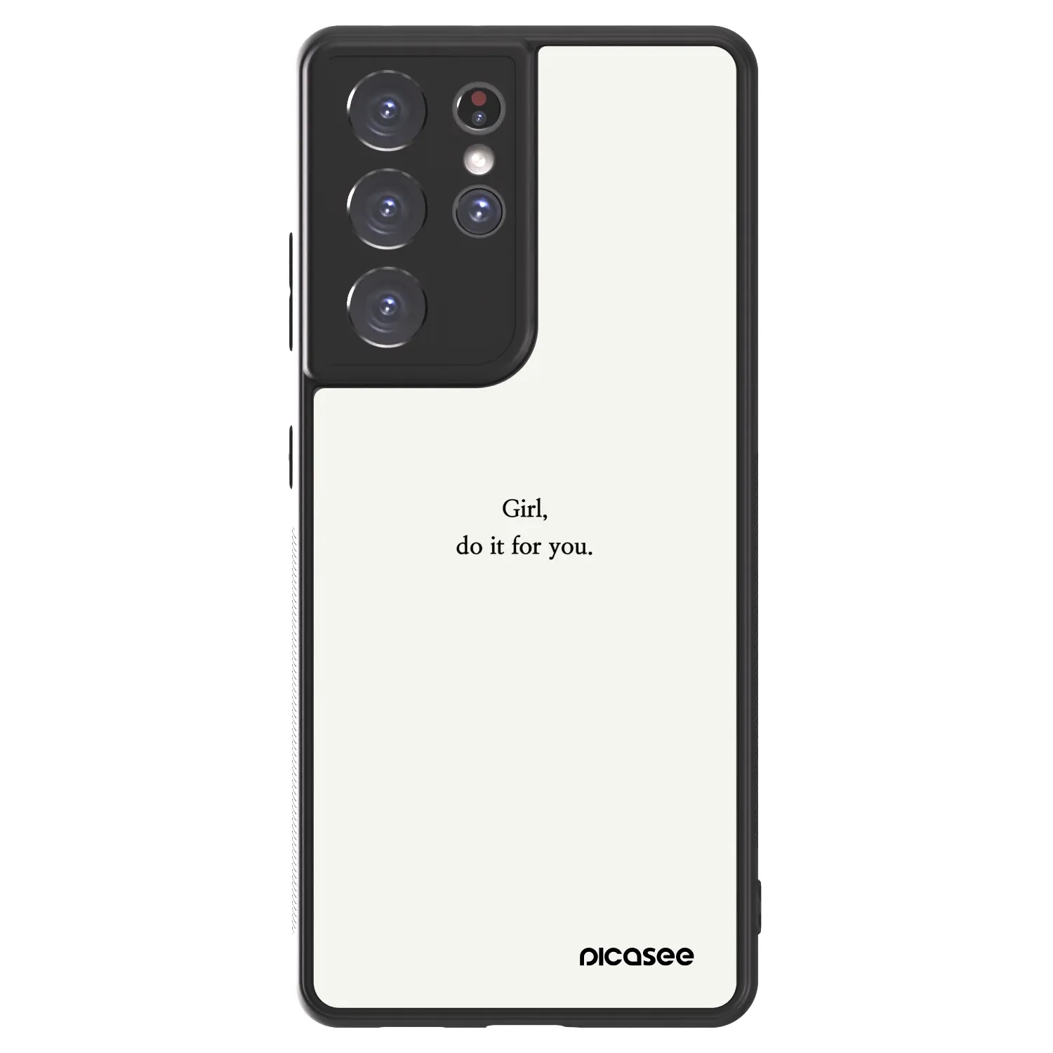 Picasee ULTIMATE CASE Samsung Galaxy S21 Ultra 5G G998B - készülékre - Girl, do it for you