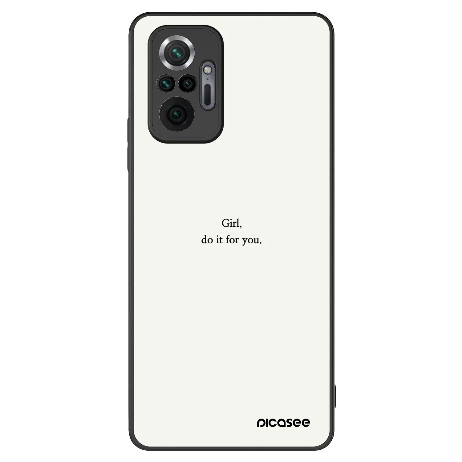 Picasee ULTIMATE CASE Xiaomi Redmi Note 10 Pro - készülékre - Girl, do it for you