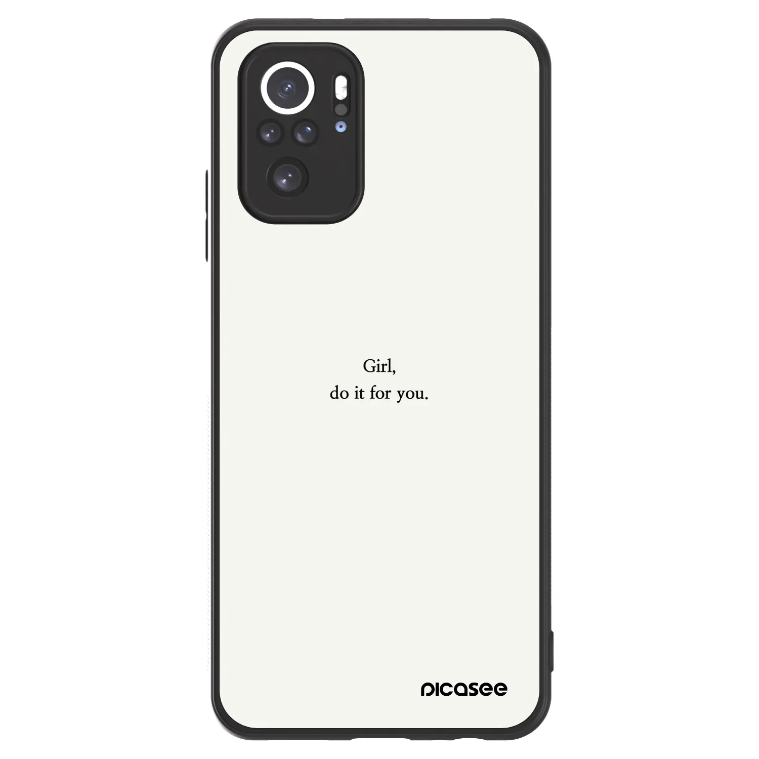 Picasee ULTIMATE CASE Xiaomi Redmi Note 10S - készülékre - Girl, do it for you